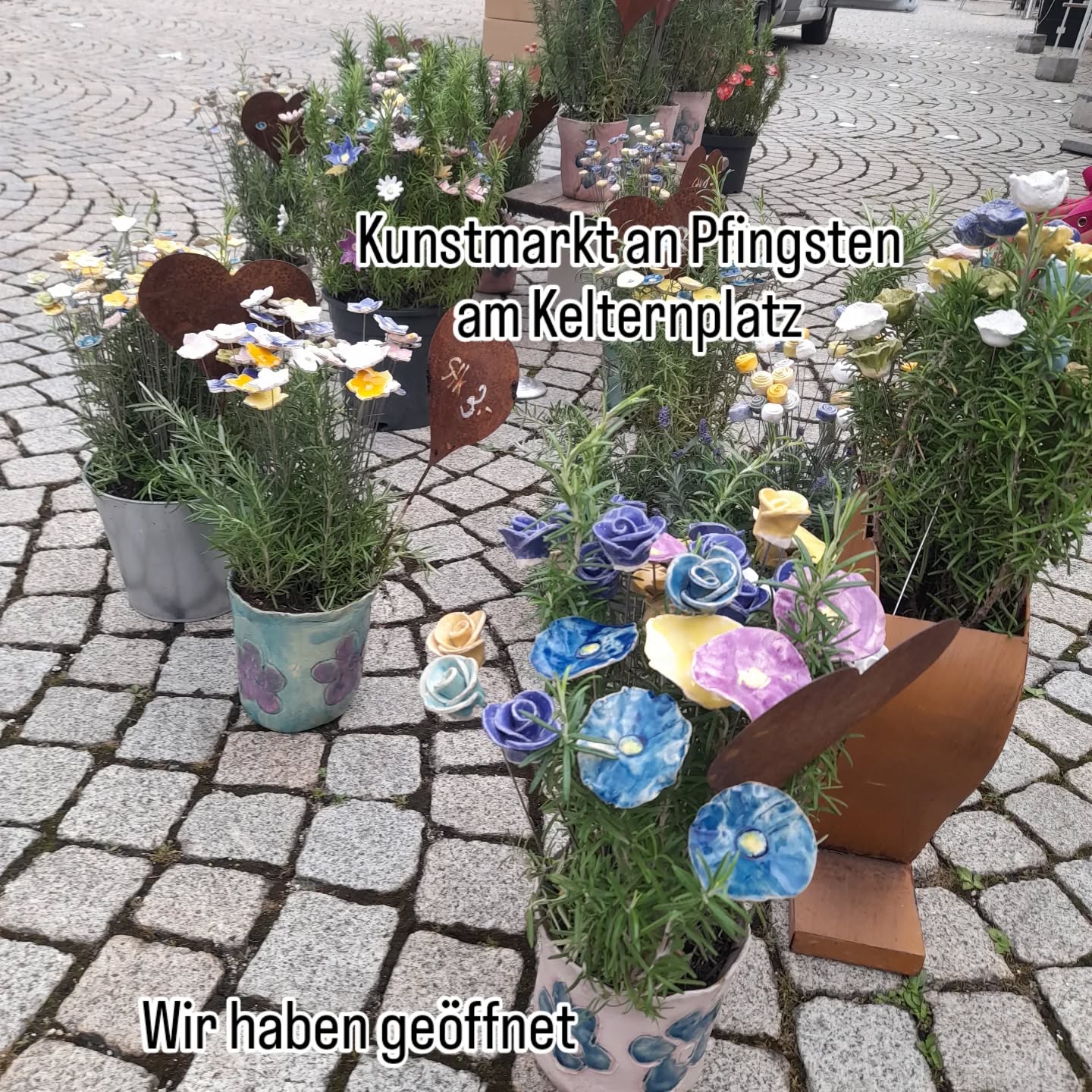 Es ist wieder soweit!
- Kunstmarkt am Kelternplatz - 
Zeit zum Staunen, Plaudern, Schlemmen und Verweilen.
Wir haben geöffnet und freuen uns auf Euch!
#falafel #soulfood #orientalfood 
#akko #metzingen